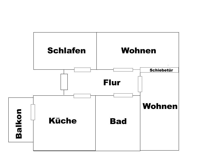 Thumbnail-Zentrale 3-Zimmerwohnung in Vellmar