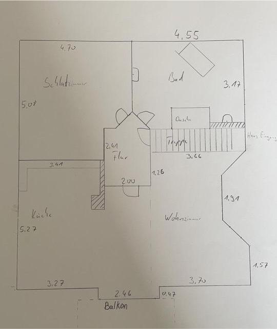 Thumbnail-Helle 2-Zimmer-Wohnung mit Balkon & Garten in ruhiger Lage
