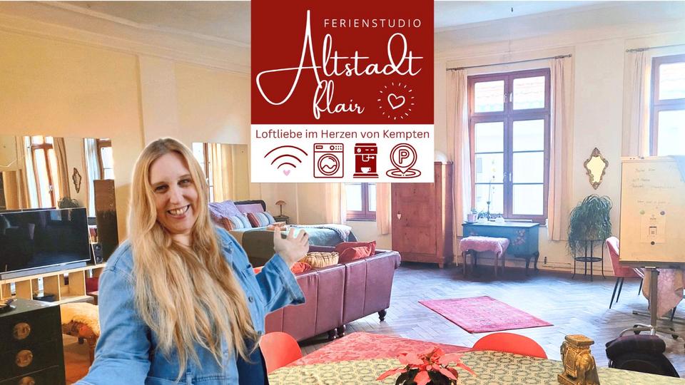 Thumbnail-möbliertes Loft in Kempten Zentrum zu vermieten