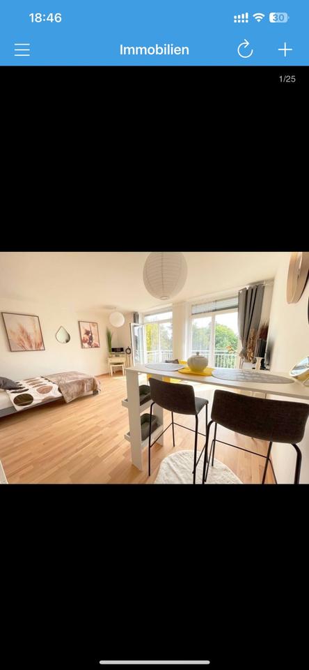 Thumbnail-Vollmöblierte 1 Zimmerwohnung mit Balkon Böhlitz-Ehrenberg