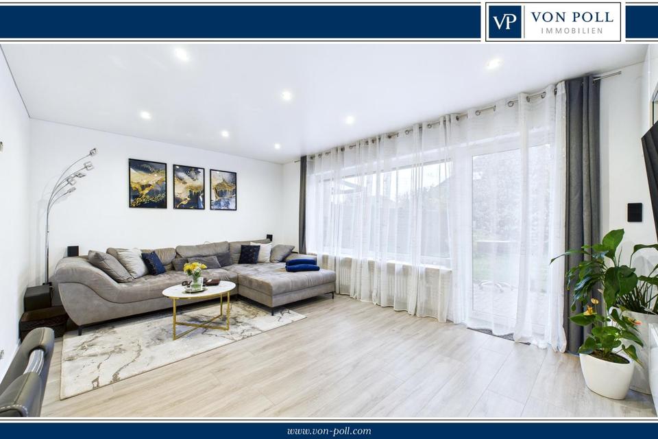 Thumbnail-Großzügige Doppelhaushälfte mit Garten in Stadtrandlage von Emden