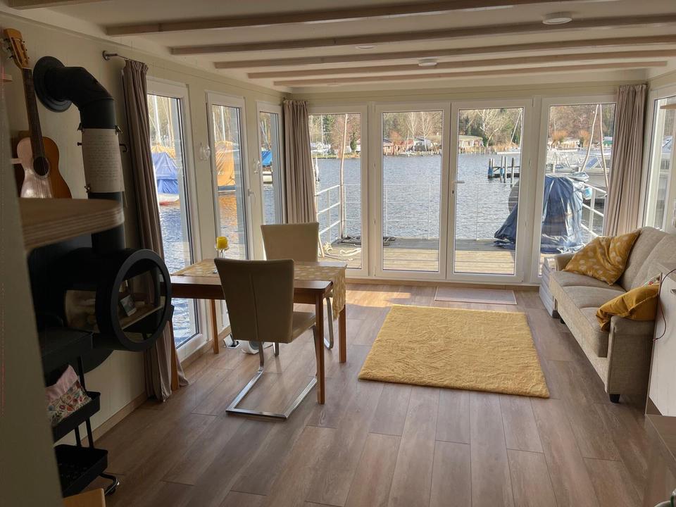 Thumbnail-Autarkes neuwertiges Hausboot mit Liegeplatz in Berlin