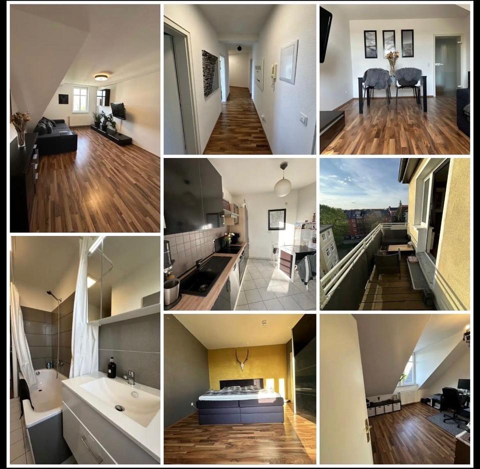 Thumbnail-3-Zimmer Dachgeschosswohnung Magdeburg Stadtfeld Ost