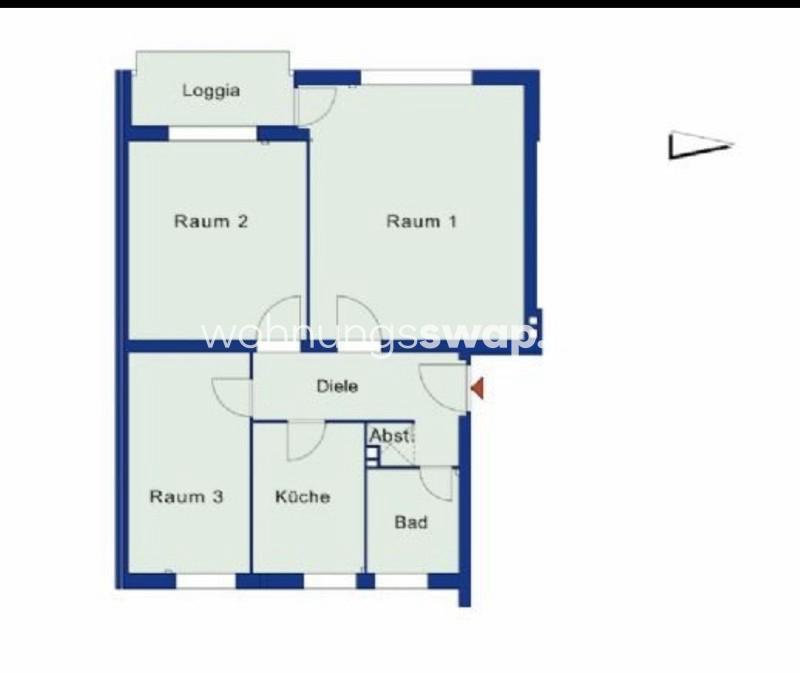 Thumbnail-Wohnungsswap - 3 Zimmer, 70 m² - Rübezahlstraße, Neukölln, Berlin