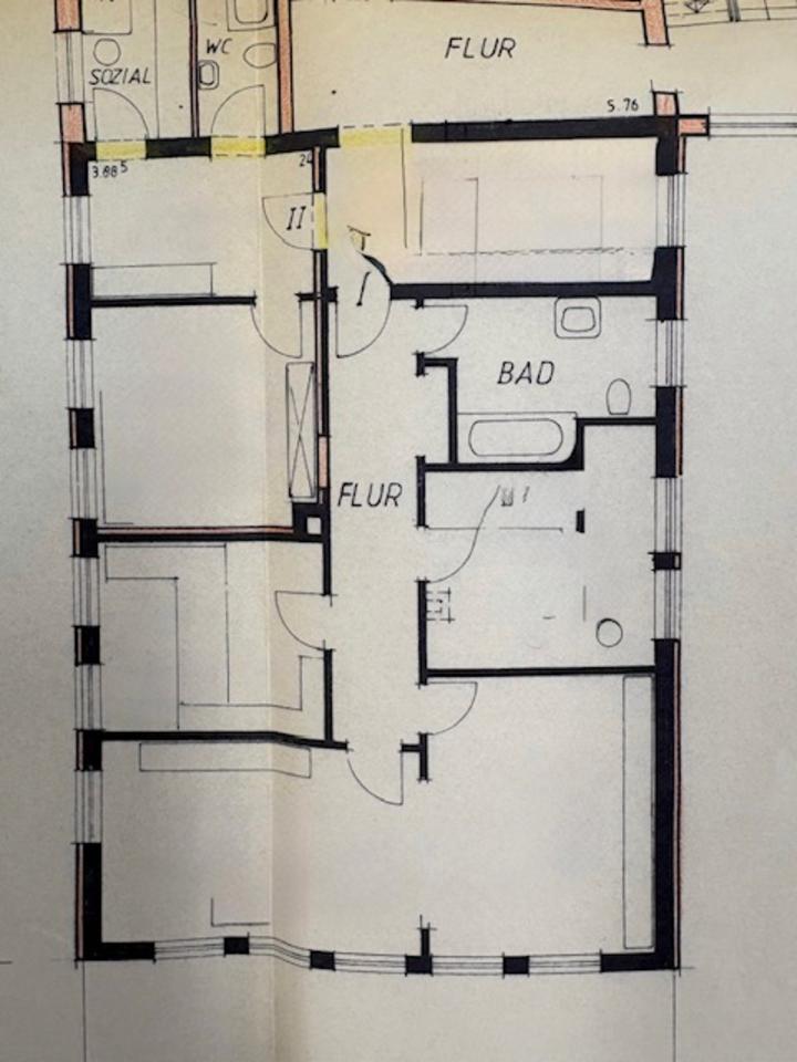 Thumbnail-4 Zimmer Wohnung im Ortskern von Garrel zu vermieten