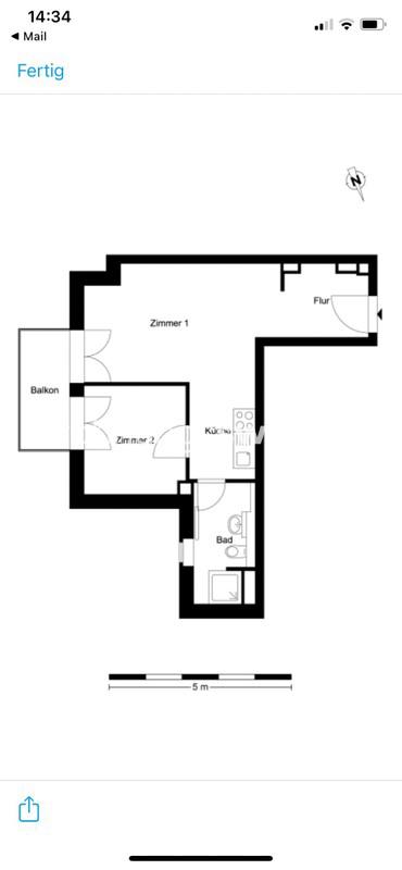 Thumbnail-Wohnungsswap - 2 Zimmer, 41 m² - Rosenfelder Ring, Lichtenberg, Berlin