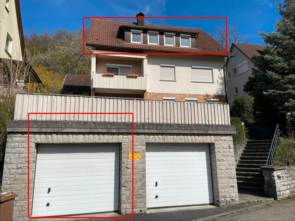 Thumbnail-Helle 3-Zimmer-Dachgeschosswohnung in Weißbach für 700€ Warmmiete