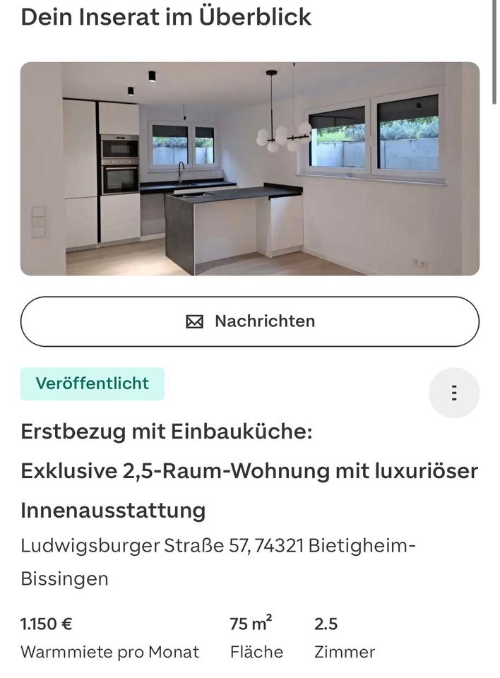 Thumbnail-Wohnung zur Miete ab 012026