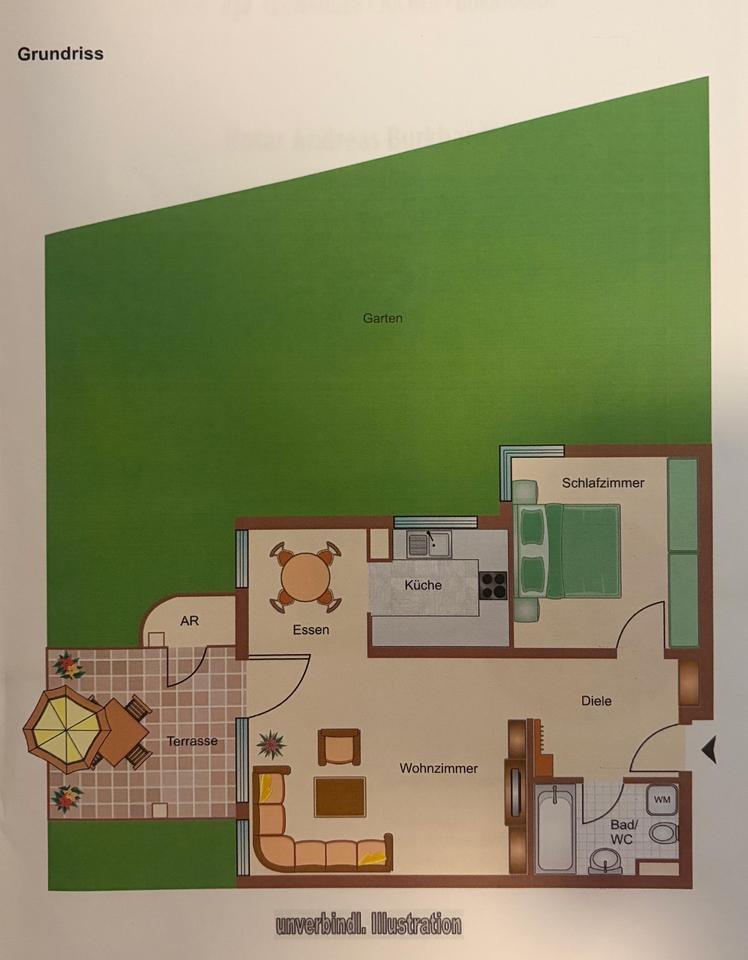 Thumbnail-Helle 2,5-Zi.-Wohnung Maichingen mit EBK Terrasse & Gartenanteil