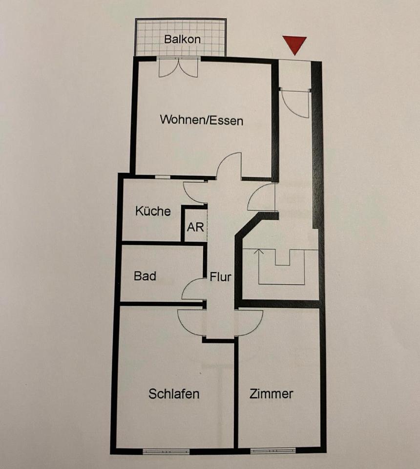 Thumbnail-3-Zimmer-Wohnung in Waiblingen (Marktplatz) zu vermieten