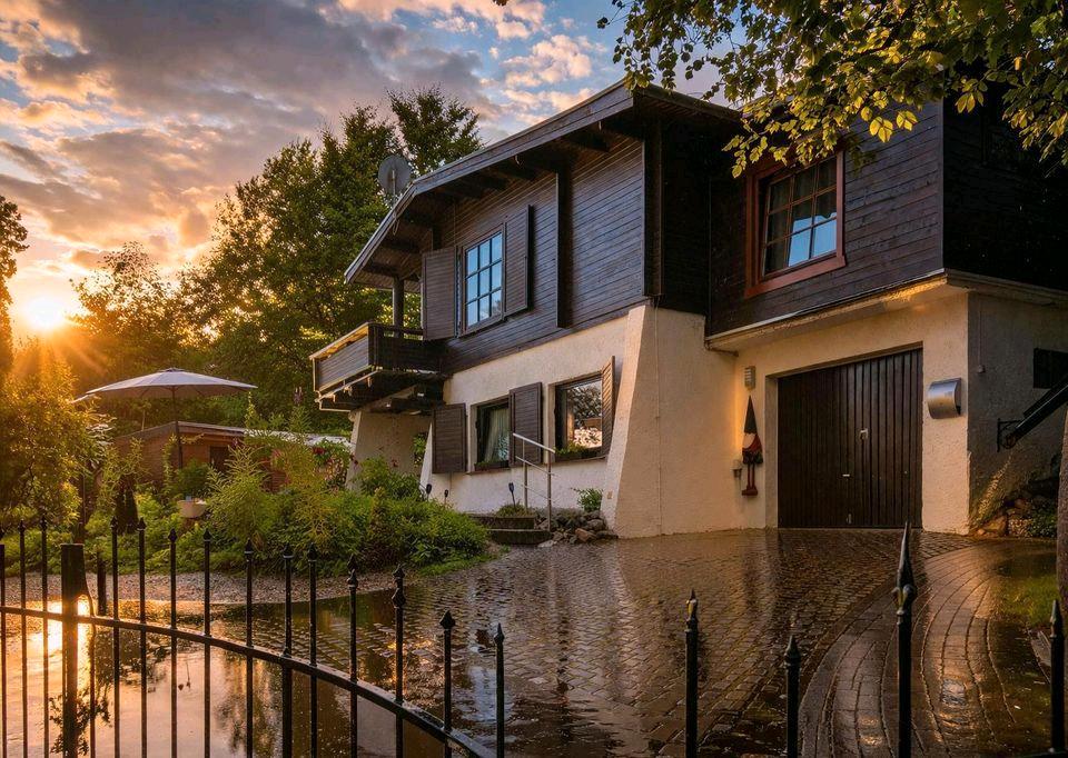 Thumbnail-Blockhaus mit zwei Wohnungen direkt am Wald