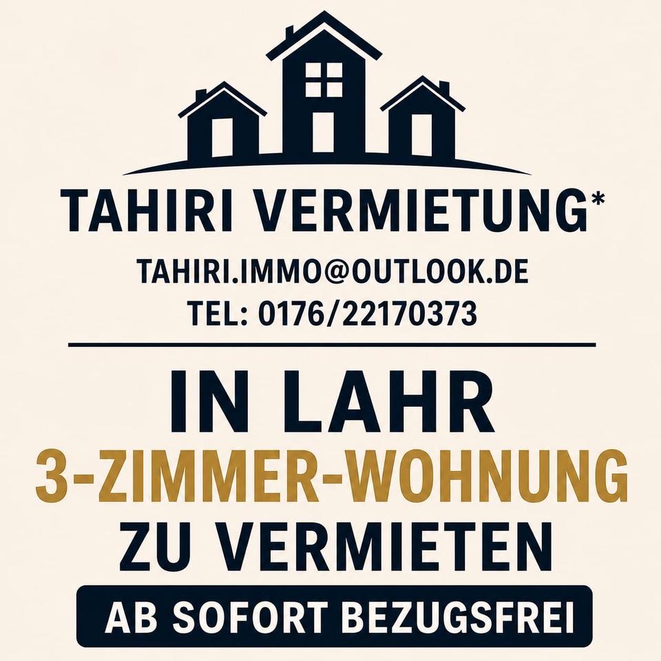 Thumbnail-3-Zimmer-Wohnung in zentraler Lage von Lahr zu vermieten