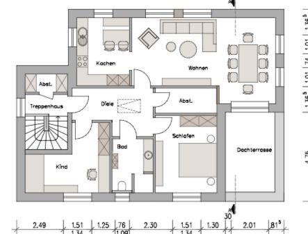 Thumbnail-Charmante 3 ZKB Obergeschosswohnung im Zentrum von Barßel