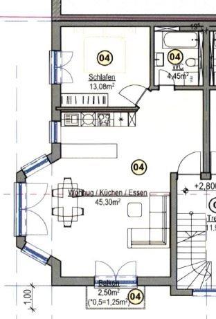 Thumbnail-Moderne 2-Zi.-Wohnung in Leimen-St. Ilgen – Fußbodenheizung