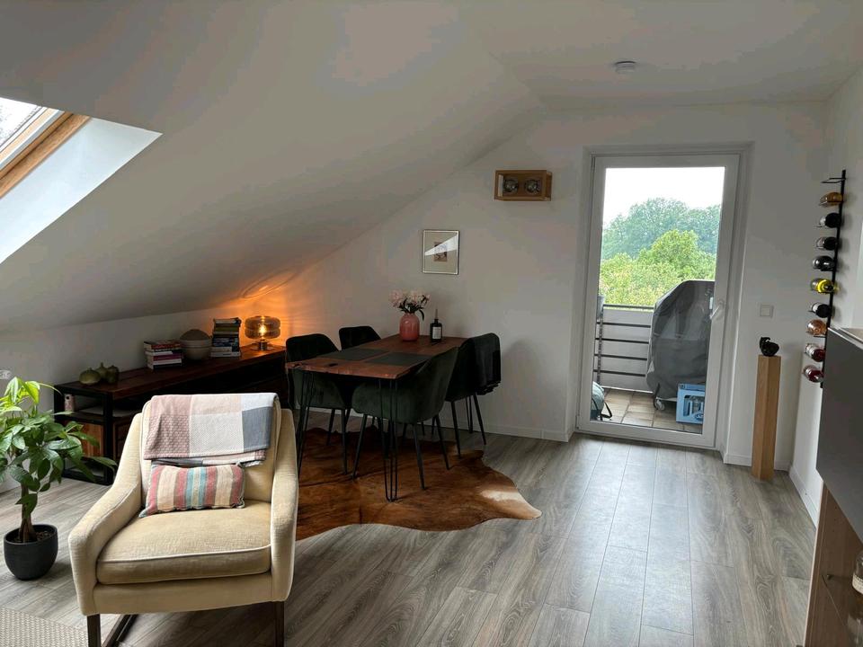 Thumbnail-drei zimmer DachgeschossHasbergen renoviertEinbaukücheBalkon