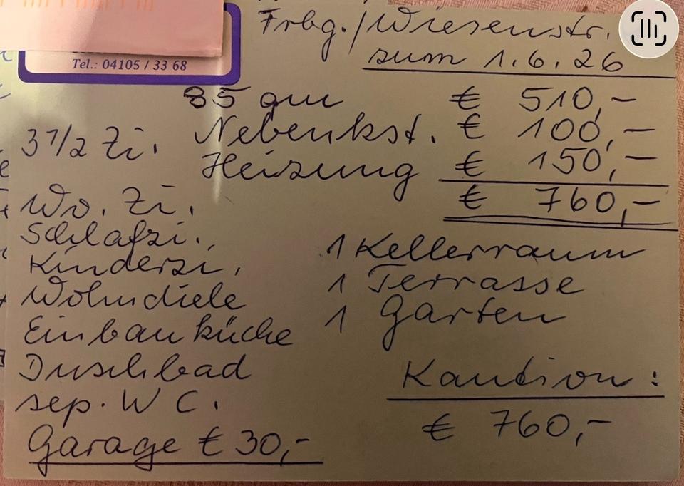 Thumbnail-Wohnung zu vermieten,