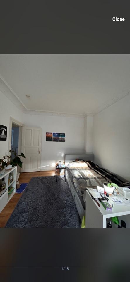 Thumbnail-Schönes WG Zimmer in einer Altbauwohnung in der Toosbüystraße