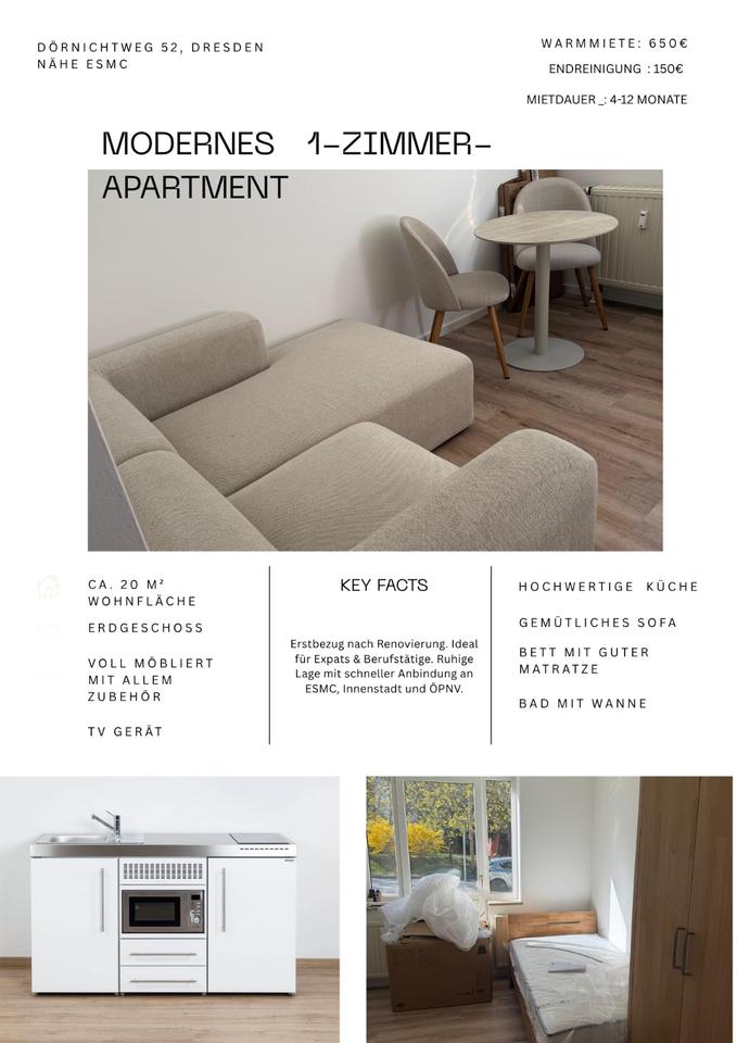 Thumbnail-Erstbezug Dörnichtweg Dresden komplett möbiliert