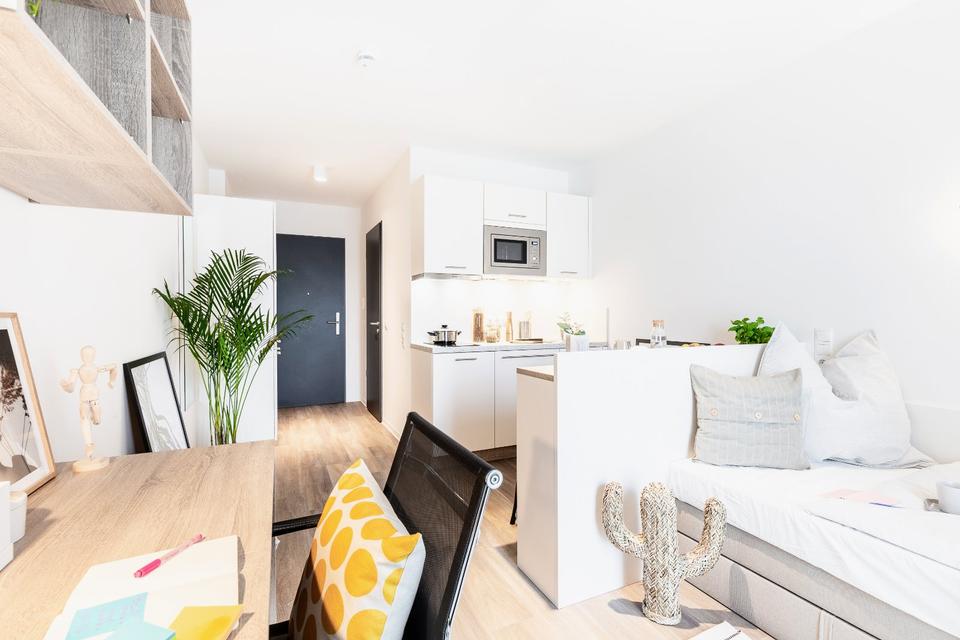 Thumbnail-THE FIZZ Freiburg Mitte – Vollmöblierte Studentenapartments