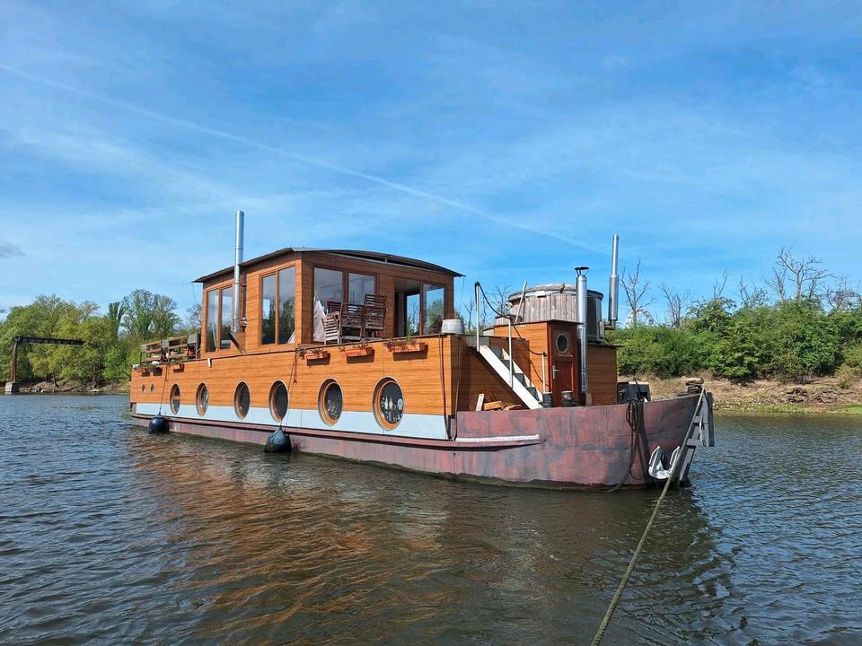 Thumbnail-Großzügiges Hausboot mit Wintergarten & 2 Etagen – 23m x 5m