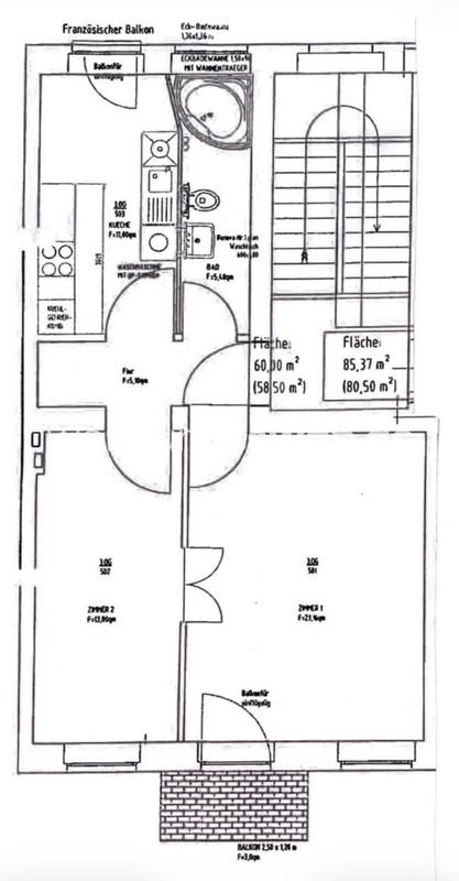 Thumbnail-Wohnungsswap - 2 Zimmer, 60 m² - Heidekampweg, Berlin