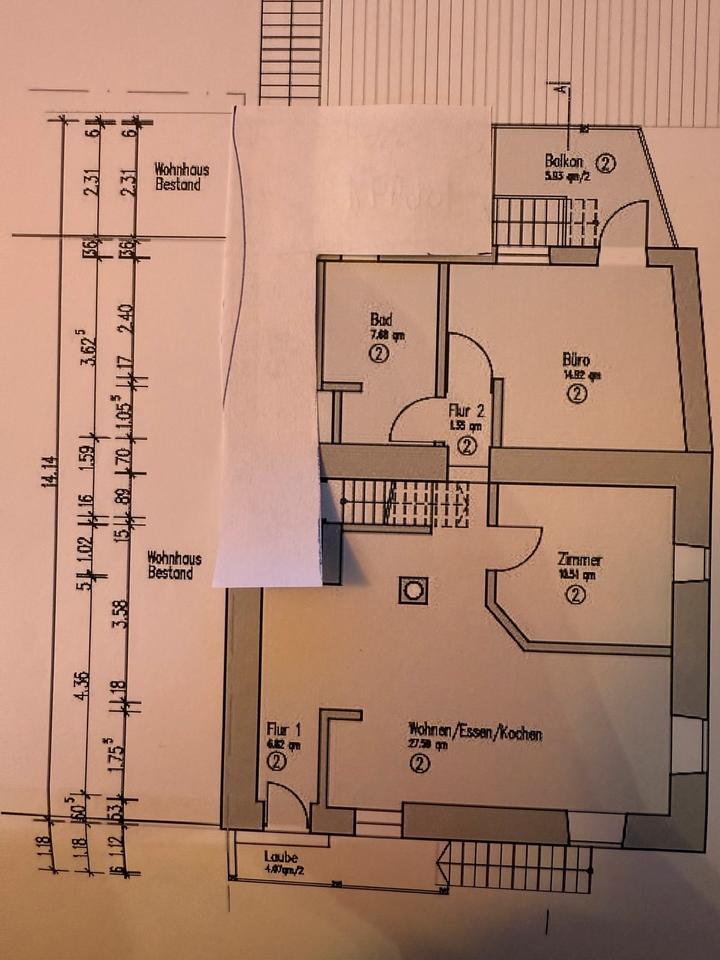 Thumbnail-3-Zimmer-Wohnung 1.OG zu vermieten