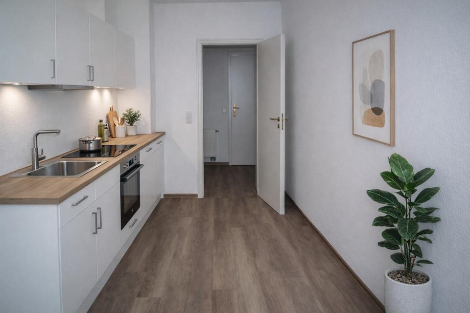 Thumbnail-Großzügige 3-Zimmer-Maisonette mit 99 m² im Dachgeschoss – Zwickau Zentrum
