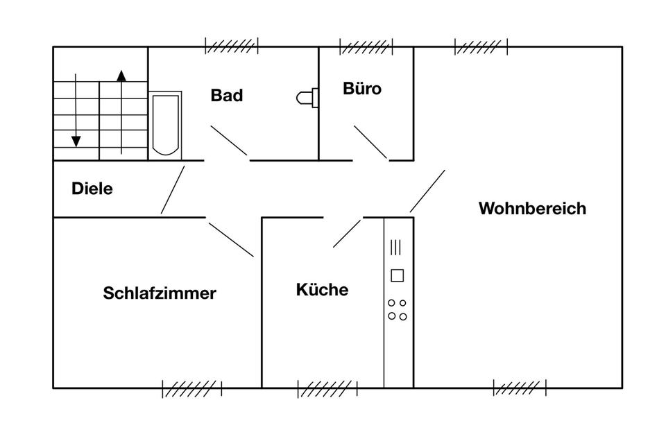 Thumbnail-Charmante 2,5-Zimmer-Wohnung in Nördlingen Altstadt