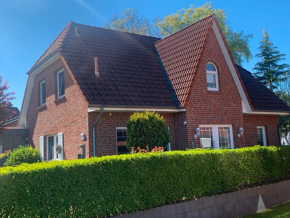 Thumbnail-Einfamilienhaus, Friesenhaus auf dem Land mit Pool