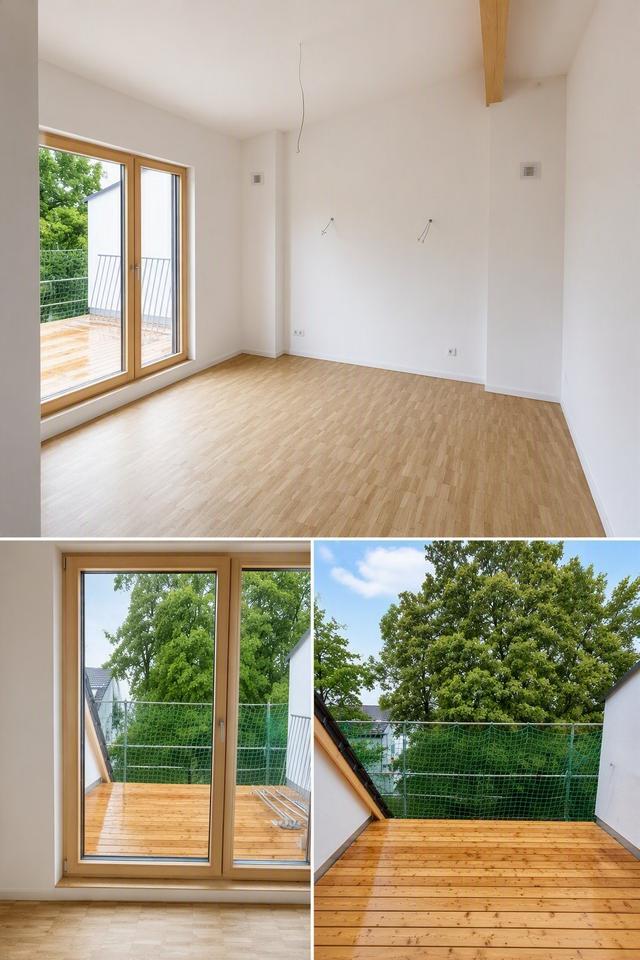 Thumbnail-Erstbezug: 2-Zi. Dachgeschosswohnung mit Dachterasse Waldperlach