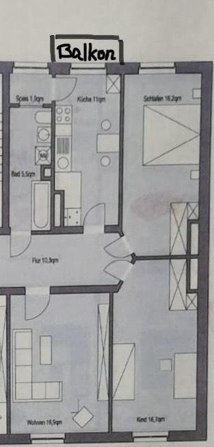 Thumbnail-3,5 Raum Wohnung Nähe Leipziger Platz
