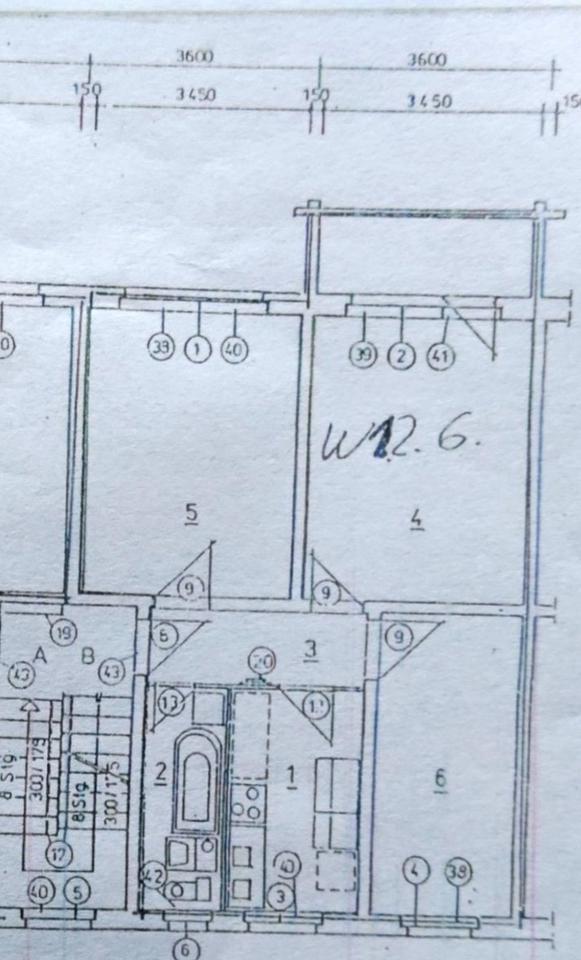 Thumbnail-Helle Wohnung 3 Zimmer KDB BalkonStellpatz optional