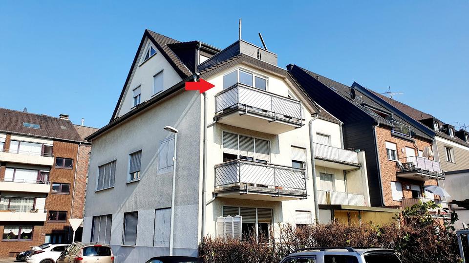 Thumbnail-2-Zimmerwohnung mit EBK I Südbalkon I Mönchengladbach-Eicken