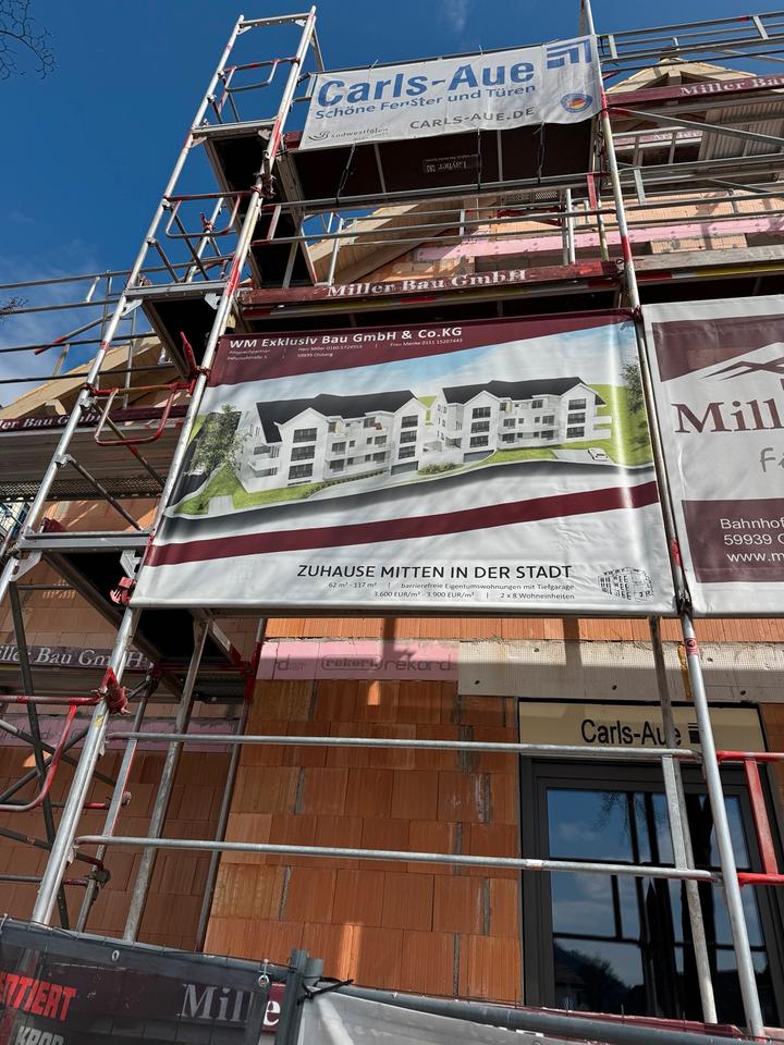 Thumbnail-Moderne Neubauwohnung – 62 m² – Erdgeschoss – Olsberg