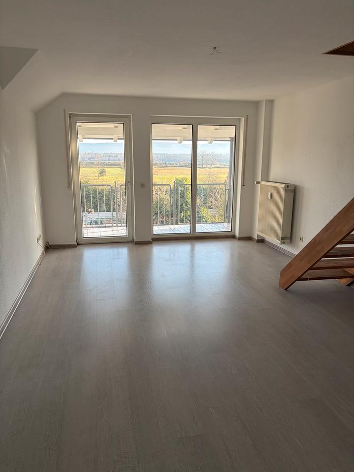 Thumbnail-Schöne helle 3,5-Zi. Maisonette in Durmersheim mit Küche & Balkon