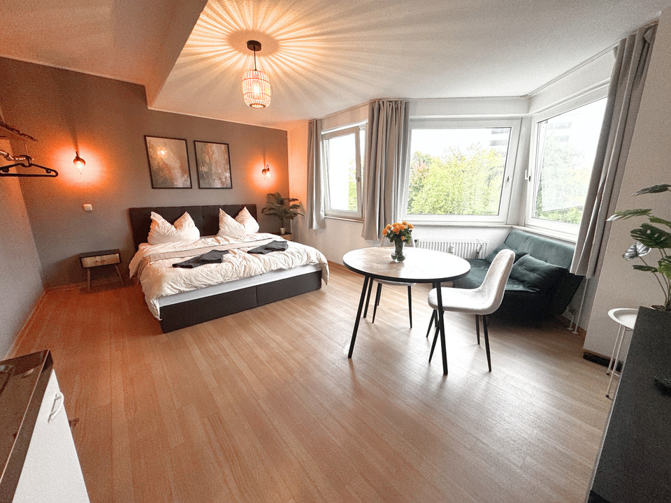 Thumbnail-Modernes Apartment in Essen-Stadtwald, nahe Messe, Gruga & Klinik