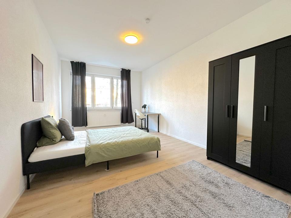 Thumbnail-Neue sanierte Möblierte 4er-WG-Zimmer in Mannheim Neckarstadt ab 510€ warm!