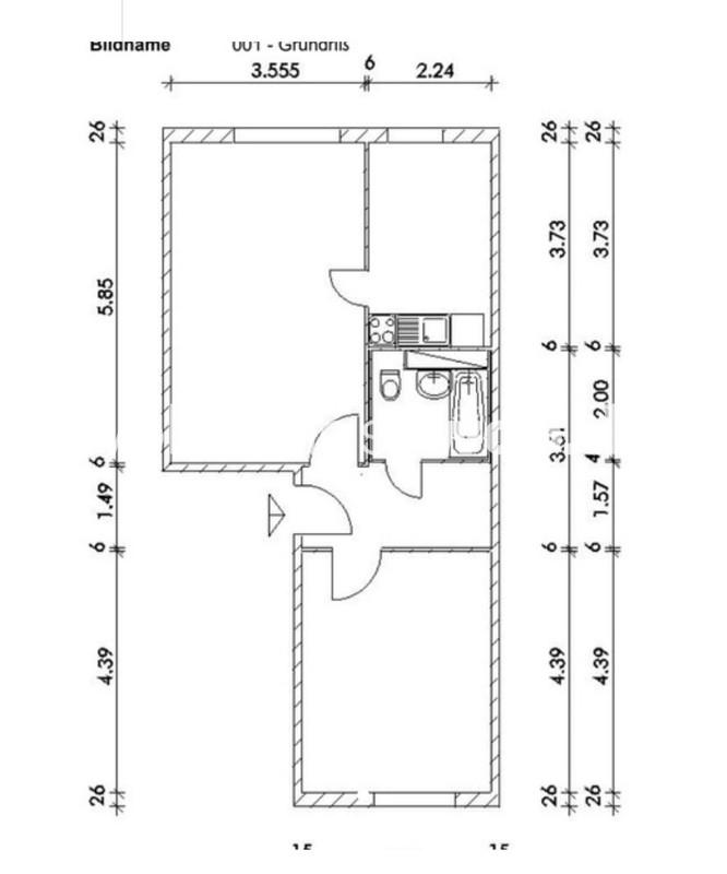 Thumbnail-Wohnungsswap - 2 Zimmer, 53 m² - Peter-Edel-Straße, Berlin