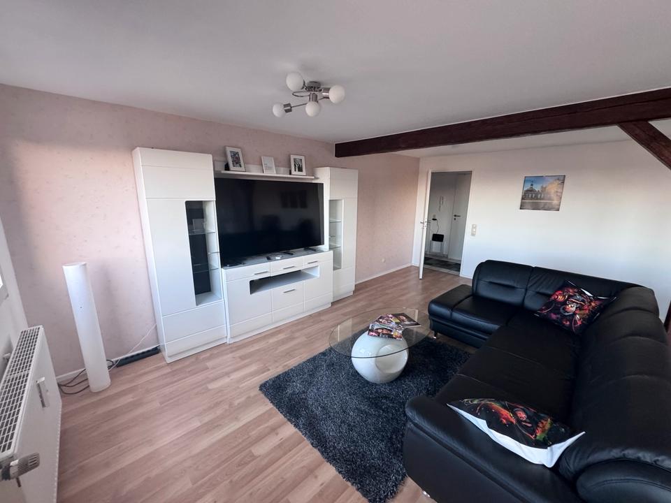 Thumbnail-Möblierte Wohnung 100qm + Balkon Hauptstraße Nähe Bahnhof