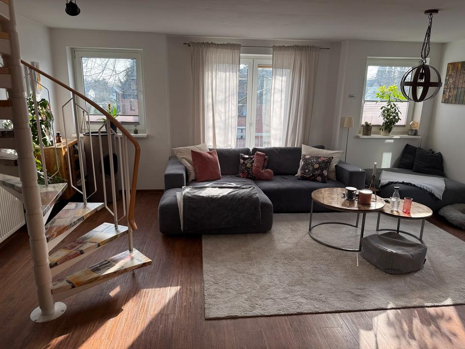 Thumbnail-2,5 Zimmerwohnung (Maisonette) in Bramfeld, 84qm