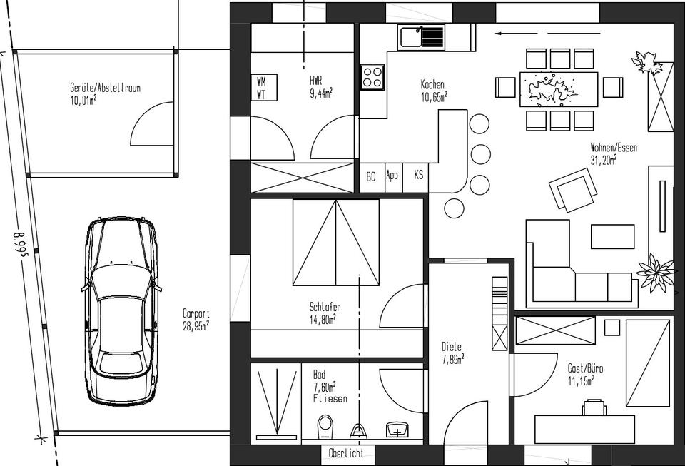 Thumbnail-Doppelhaushälfte - Erstbezug