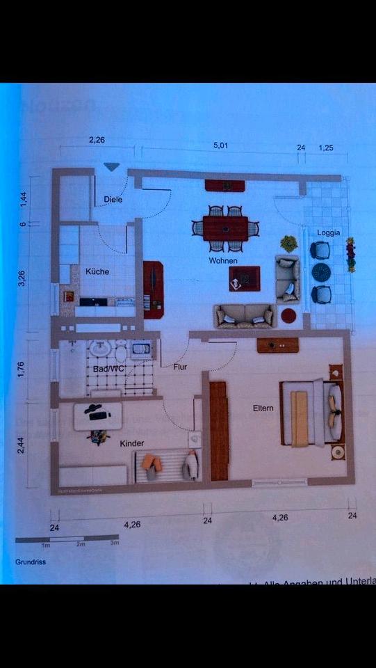 Thumbnail-Gepflegte Vollmöblierte 69qm große ruhige Wohnung in Bad Ems