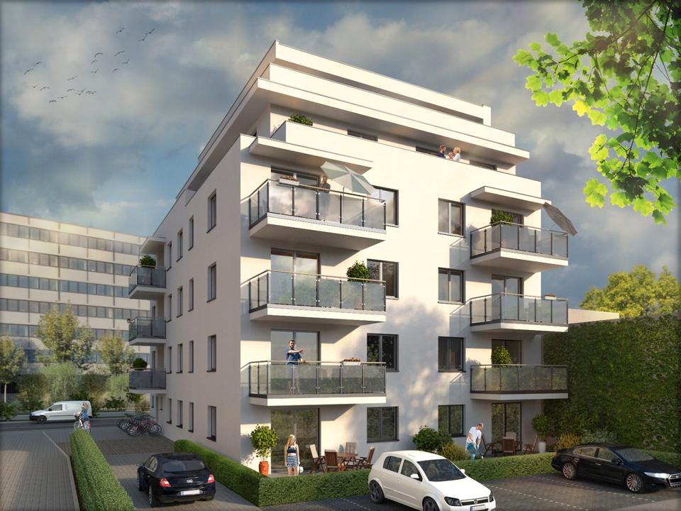 Thumbnail-Zentrale 3 Raum Wohnung mit Balkon und Stellplatz