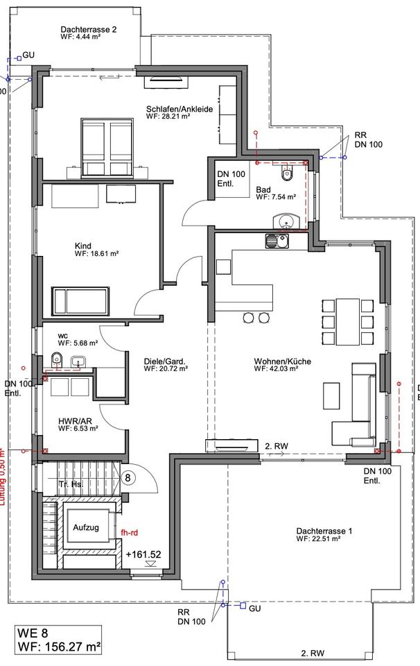 Thumbnail-Exklusive Penthousewohnung in repr. Innenstadtlage von Detmold