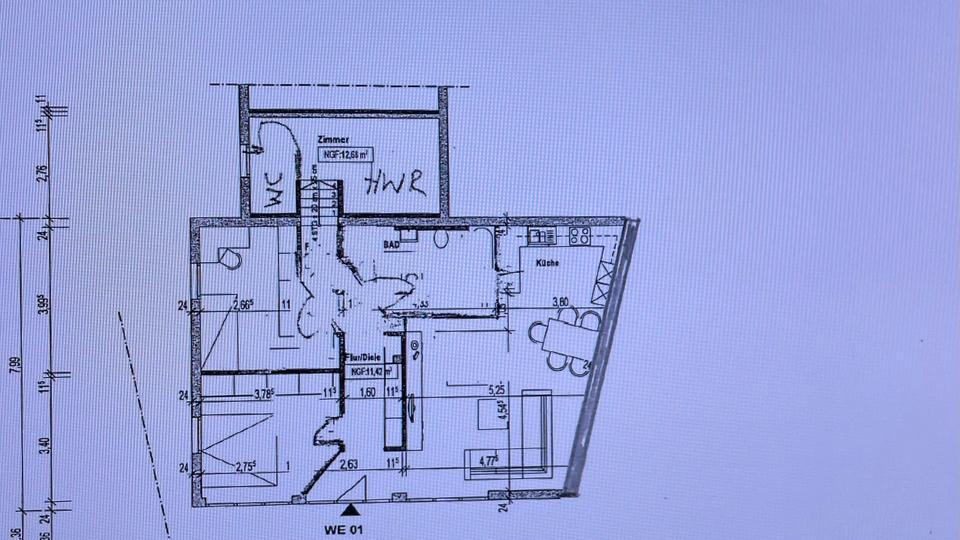 Thumbnail-3,5 Zimmer in Eppingen-Mühlbach.Neu sanierte Wohnung zu vermieten