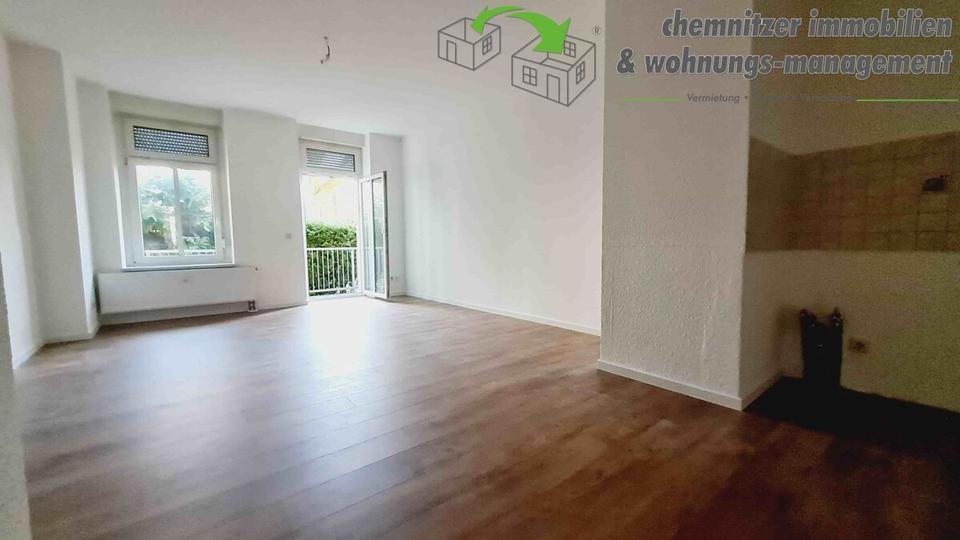 Thumbnail-Frisch renovierte 2-Raum-Wohnung mit Balkon, Tageslichtbad & PKW-Stellplatz in UNI-Nähe
