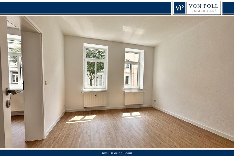 Thumbnail-2-Raum-Wohnung mit Einbauküche im 1. OG in Weimars Nordvorstadt