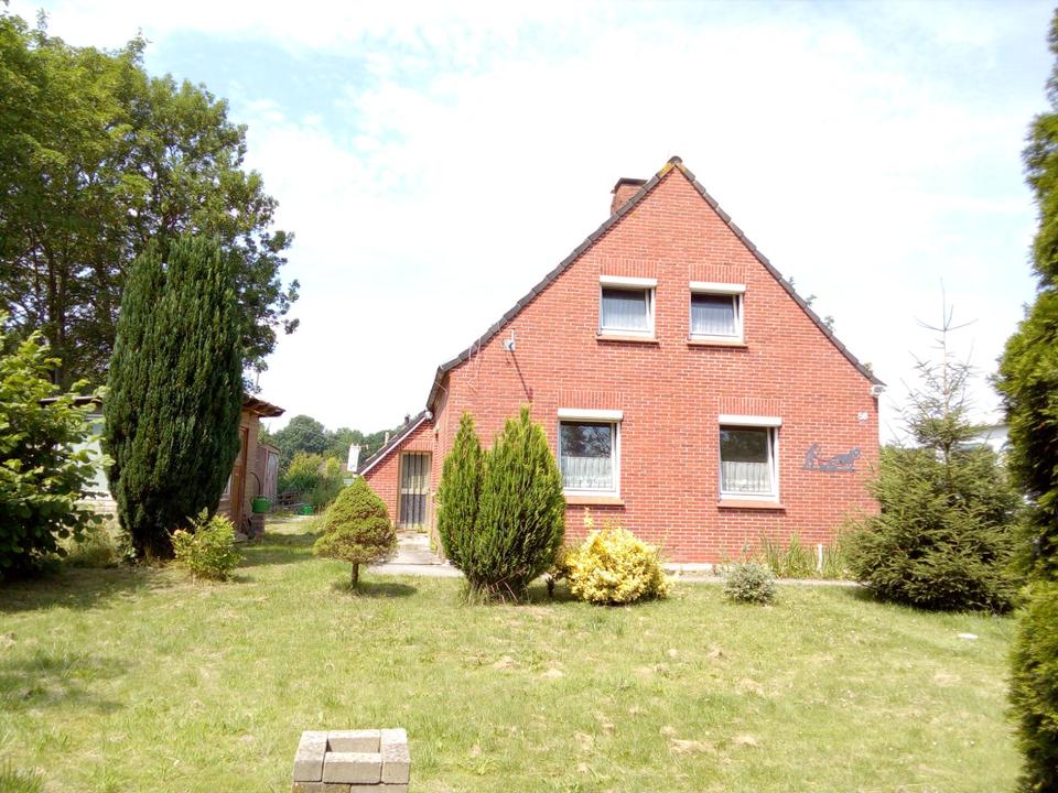 Thumbnail-Nordsee Küste. Friesenhaus mit Bauland- u. Landwirtschaftsland