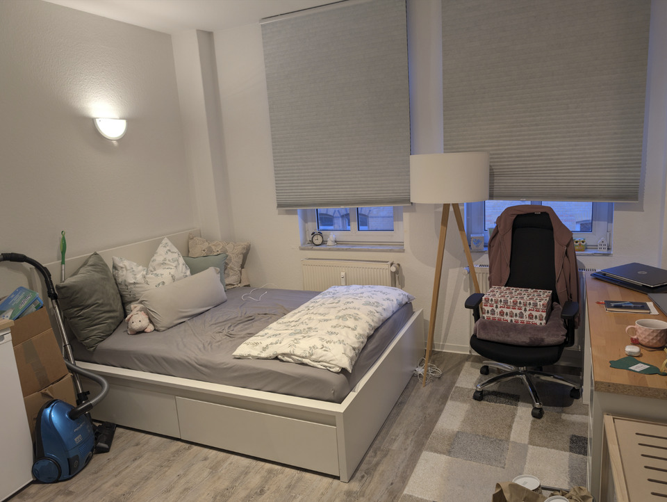 Thumbnail-Vollmöbliertes 1-Raum-Apartment in Jena (22qm)