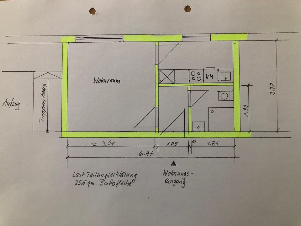 Thumbnail-1 Zimmer Wohnung